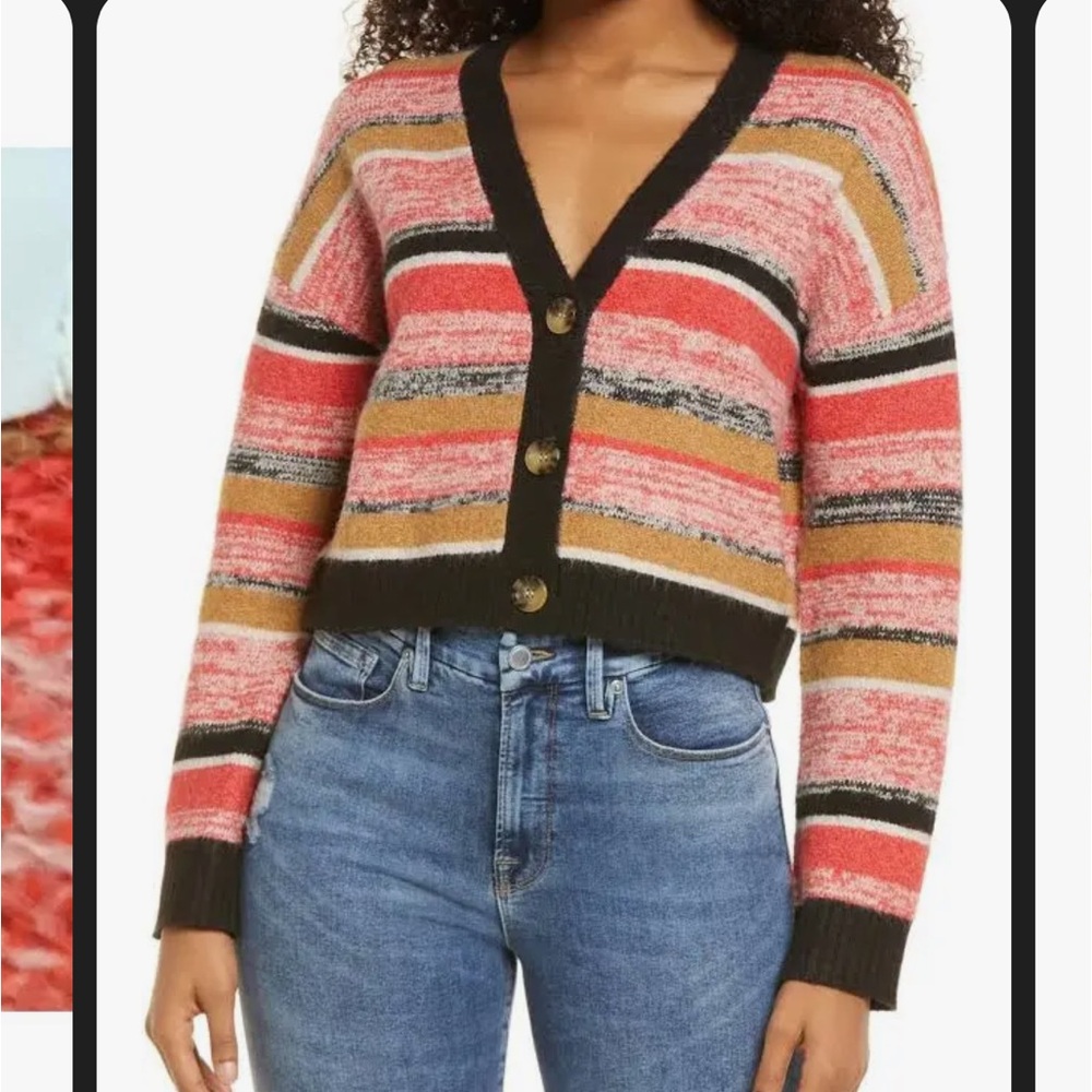 Brass Plum Cropped Sweater